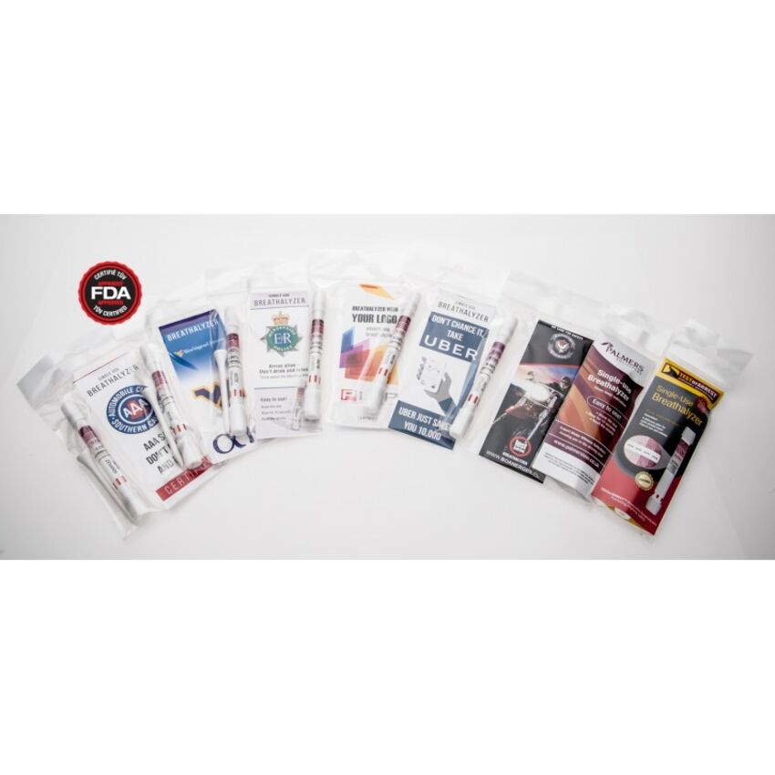 Alco prevention Canada - Alcootest jetable personnalisé  ALCOGRAD PERSONNALISé