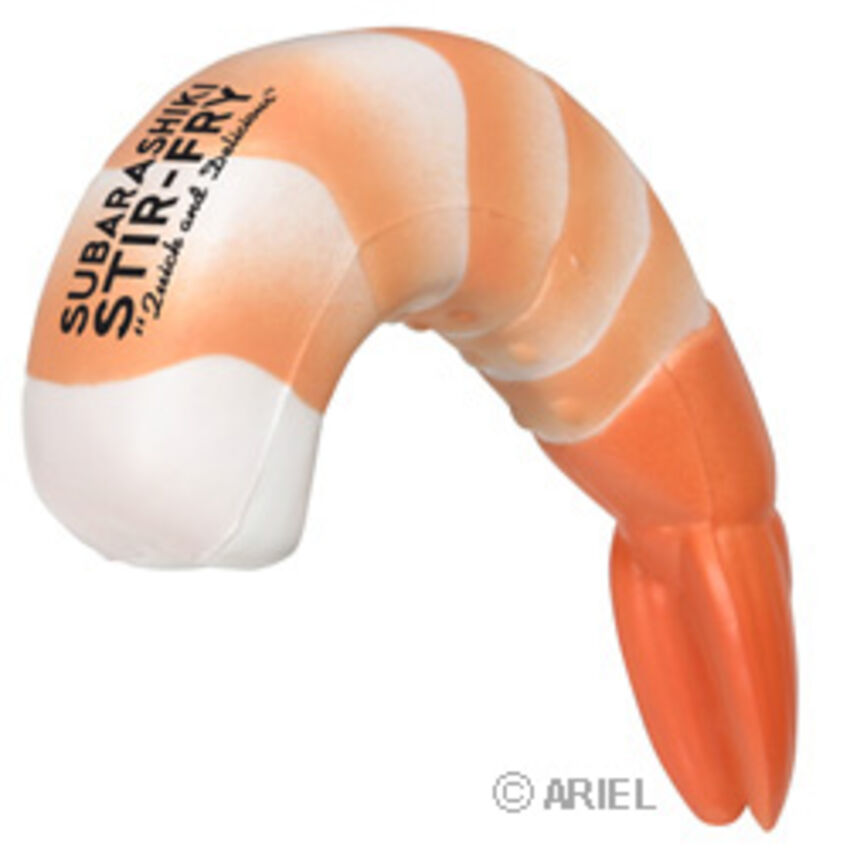 ariel - Balle anti-stress : crevette LFD-SH07 ariel - Balle anti-stress : crevette LFD-SH07