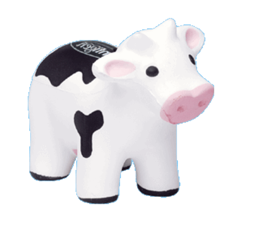douglasbridge - Balle anti-stress en forme de vache GK111