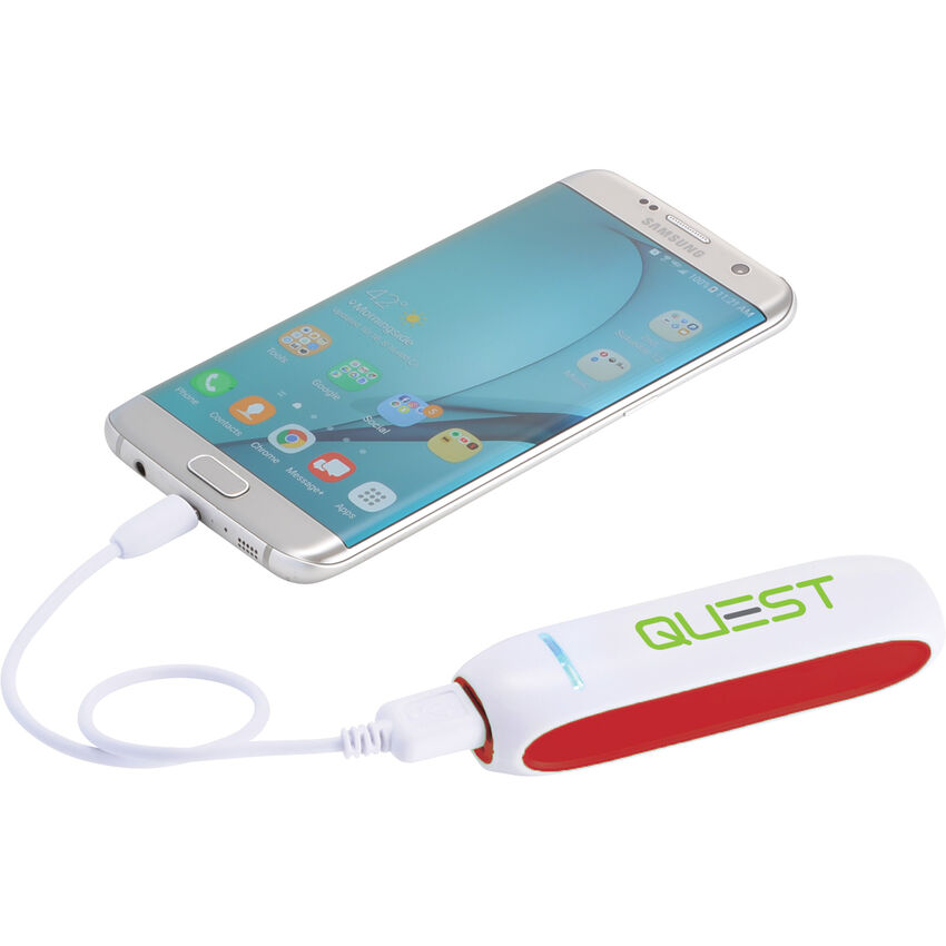 Leeds - Banque de puissance 2000 mah 7121-37 Leeds - Banque de puissance 2000 mah 7121-37