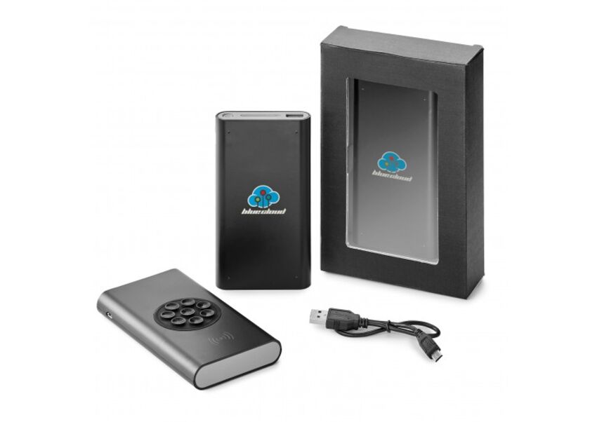 Spector & Co. - Banque de puissance sans fil avec 4 000 mAh T1039 Spector & Co. - Banque de puissance sans fil avec 4 000 mAh T1039