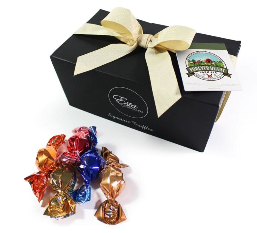 Corporate confection - Boîte cadeau de truffes emballées E370