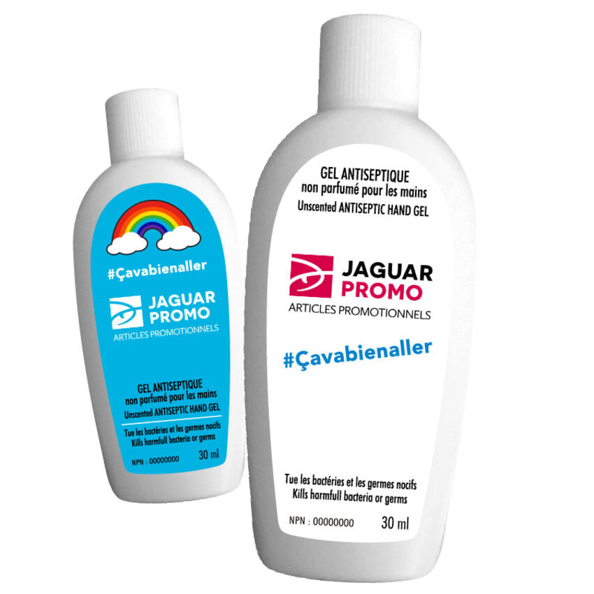  - Bouteille de gel antibactériens portative 30ML 