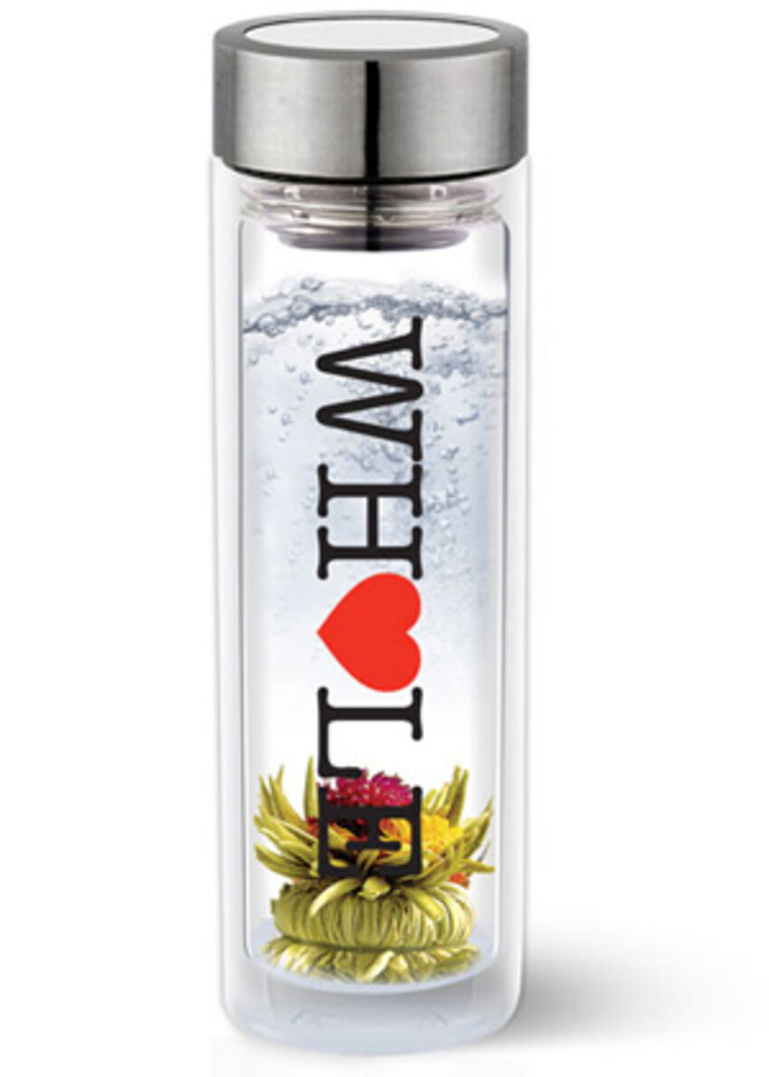 adnart - Bouteille en verre à double paroi DWG10