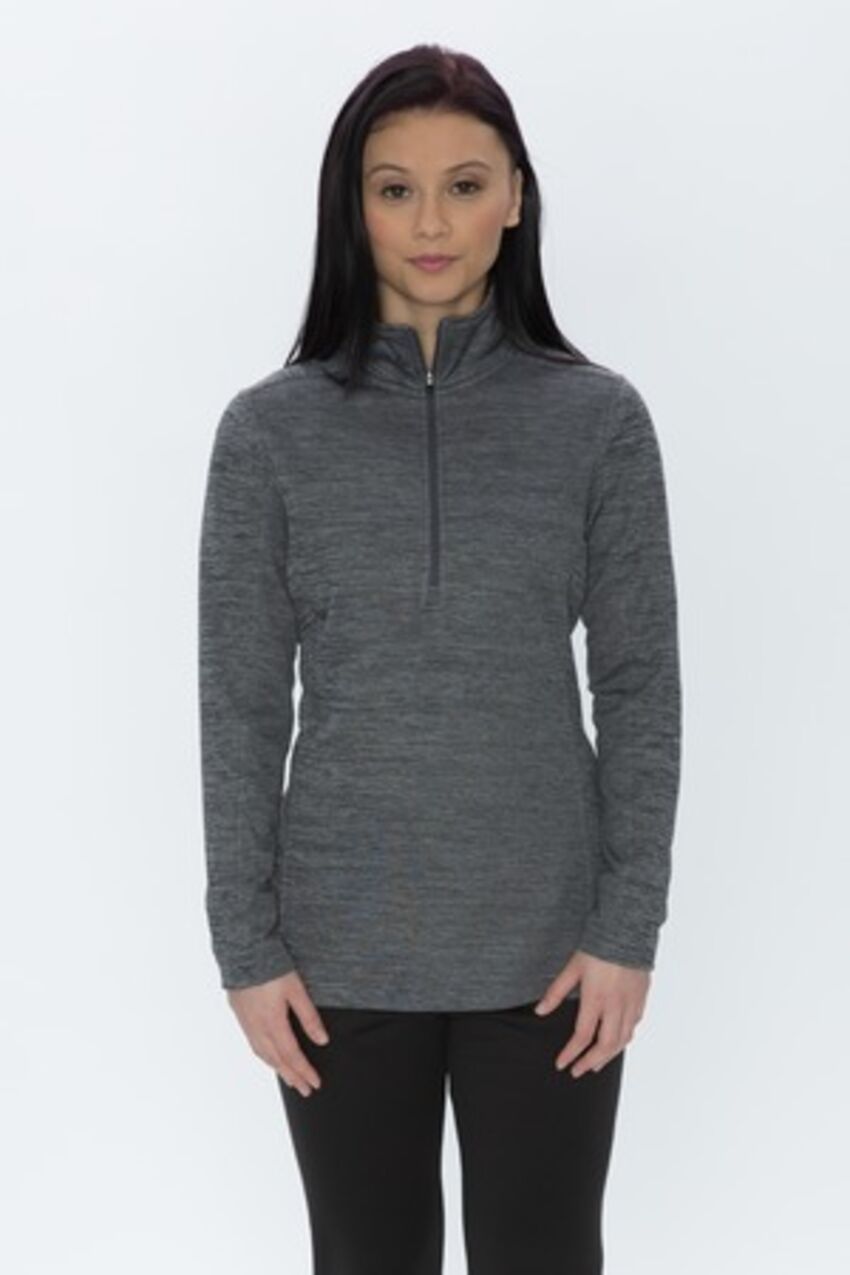 Sanmar - Chandail en molleton à demi-glissière L2022