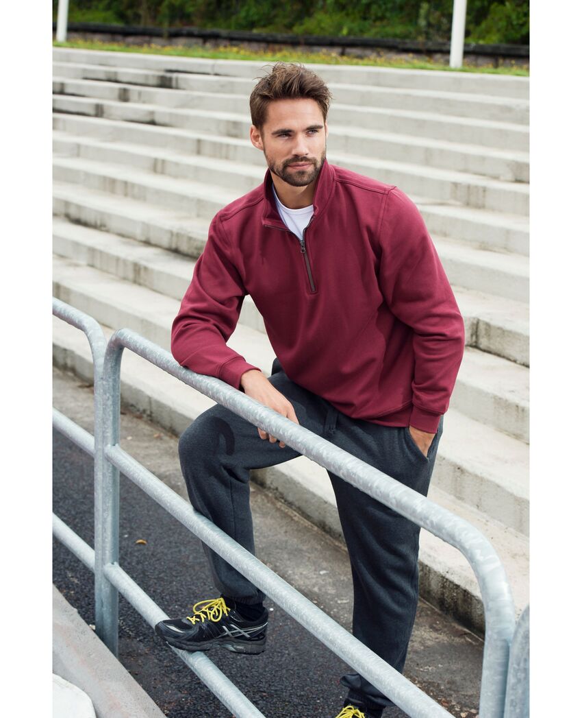 Cutter and Buck - Chandail unisexe à glissière 1/2 MQK00108 Cutter and Buck - Chandail unisexe à glissière 1/2 MQK00108