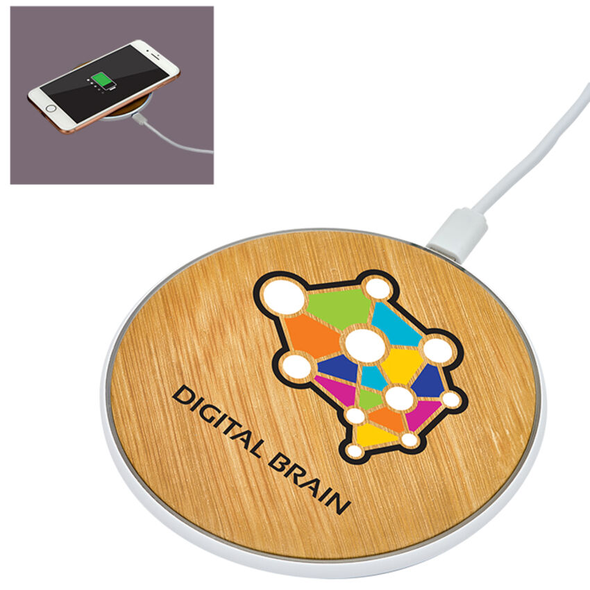 starline - Chargeur sans fil à motifs de bambou EL167