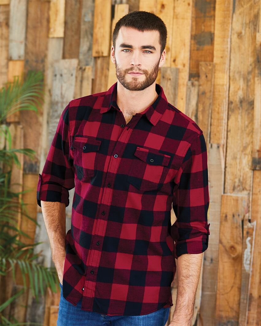 S&S Canada - Chemise Burnside en flanelle (Douce) 8210