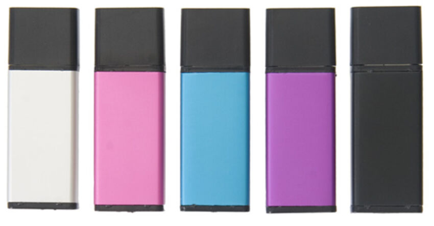 USB Promotion - Clé usb en métal, capuchon amovible F-038