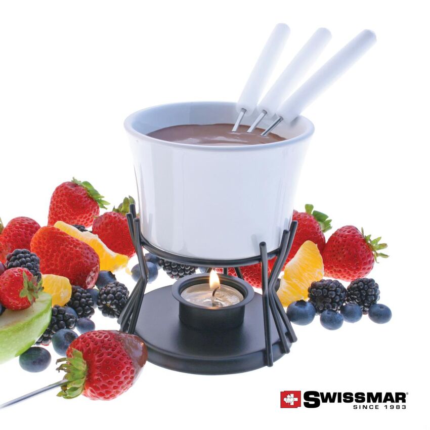 st-regis - Ensemble à fondue au chocolat SMR4004-WH st-regis - Ensemble à fondue au chocolat SMR4004-WH