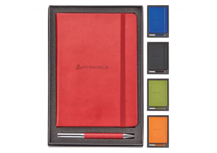 Spector & Co. - Ensemble-cadeau journal et stylo GF4148 Spector & Co. - Ensemble-cadeau journal et stylo GF4148