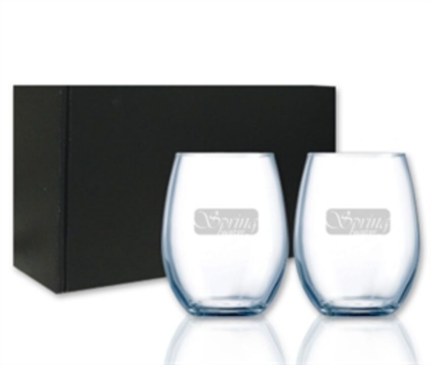 DezineCorp - Ensemble de 2 verres Chef & Sommelier G0269CL-21BK