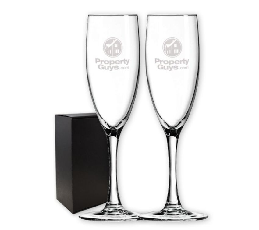 DezineCorp - Ensemble de deux flûtes à champagne G0565CL-2BK DezineCorp - Ensemble de deux flûtes à champagne G0565CL-2BK