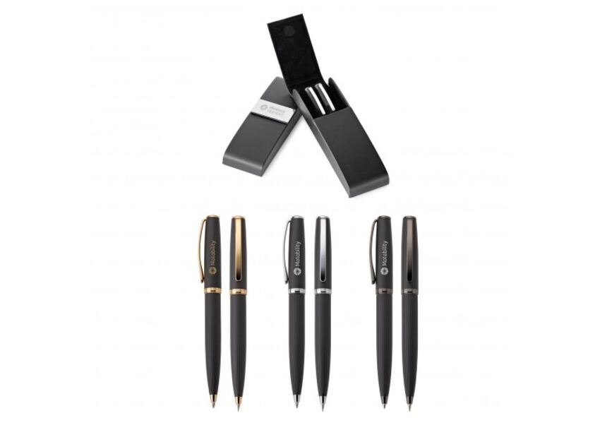 Spector & Co. - Ensemble stylo à bille et pousse-mines G4005 Spector & Co. - Ensemble stylo à bille et pousse-mines G4005