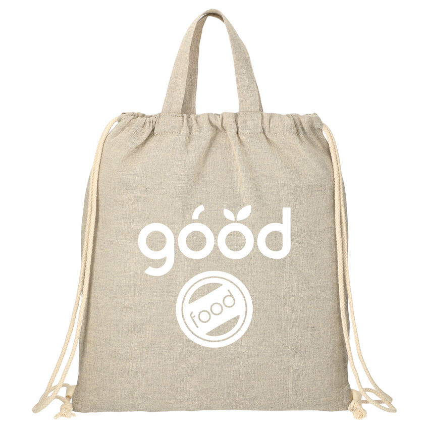 Bullet - Fourre-tout/sac à dos en coton recyclé SM-5894 Bullet - Fourre-tout/sac à dos en coton recyclé SM-5894