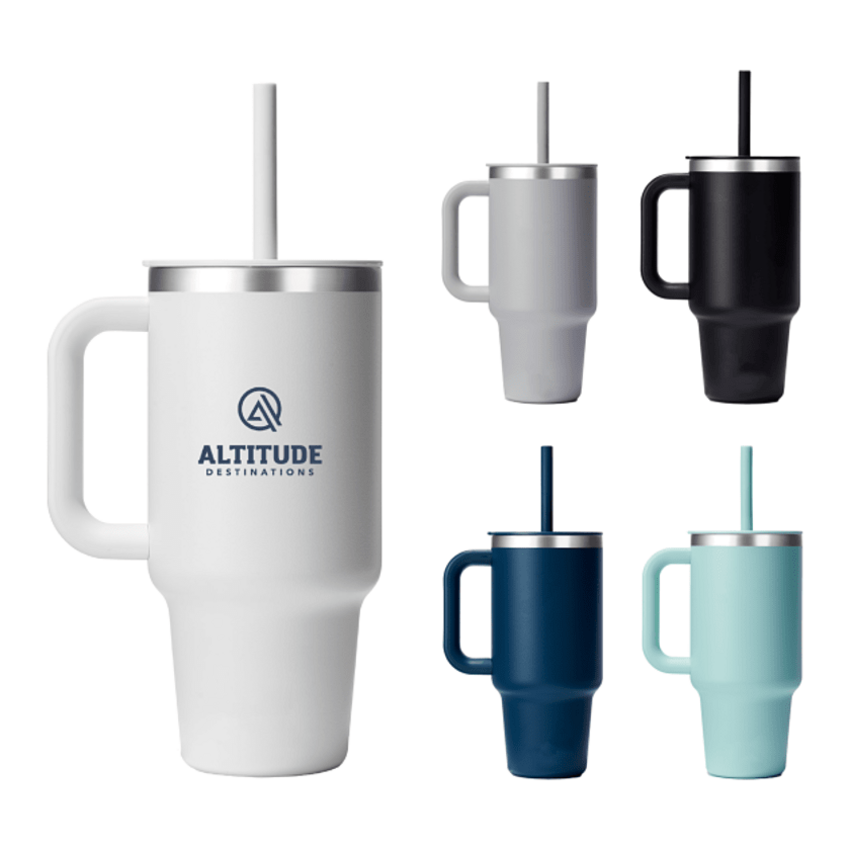 Leeds - Gobelet de voyage 32 oz avec paille 1601-98