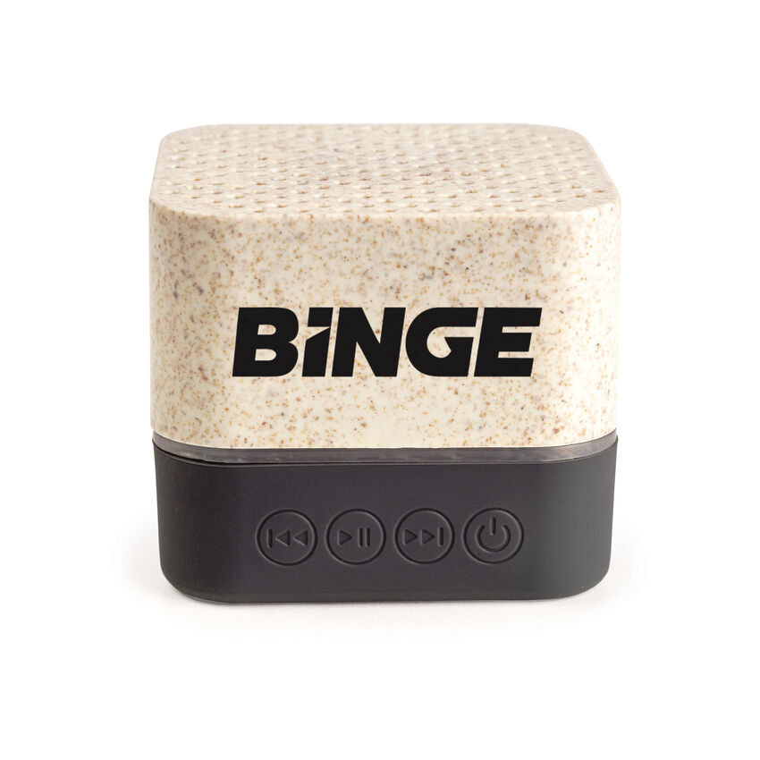 Spector & Co. - Haut-parleur sans fil en blé recyclé EC148 Spector & Co. - Haut-parleur sans fil en blé recyclé EC148