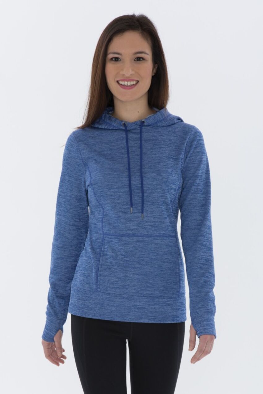 Sanmar - Hoodie chiné (polyester) L2033