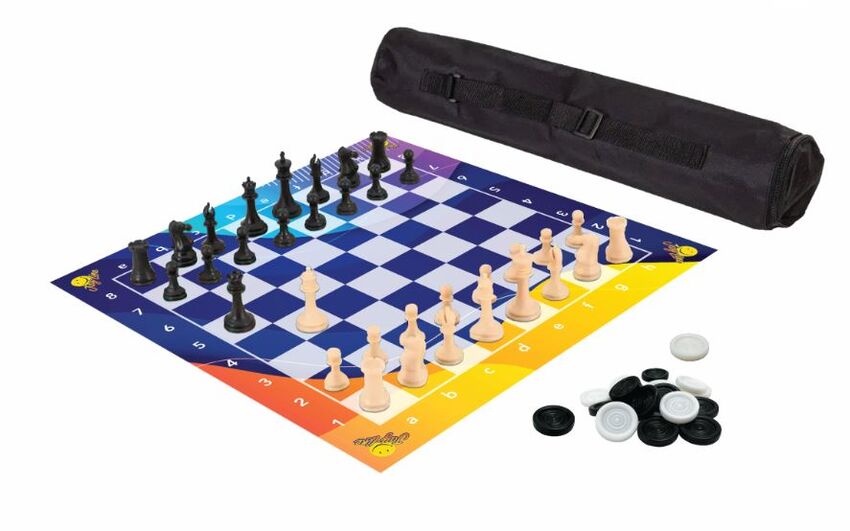 Jay-line - Jeu échec/dame GA-CHESSBOARD
