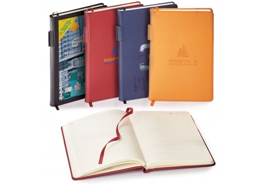 Spector & Co. - Journal en cuir véritable ST4660