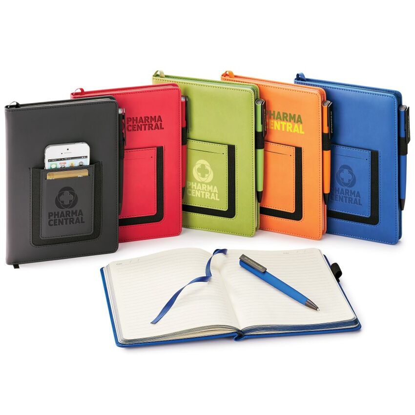 Spector & Co. - Journal et stylo combiné rechargeable ST4734 Spector & Co. - Journal et stylo combiné rechargeable ST4734