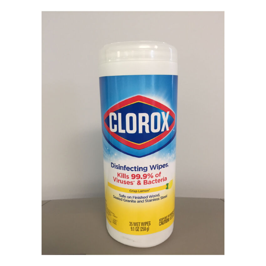  - Lingettes désinfectantantes clorox 
