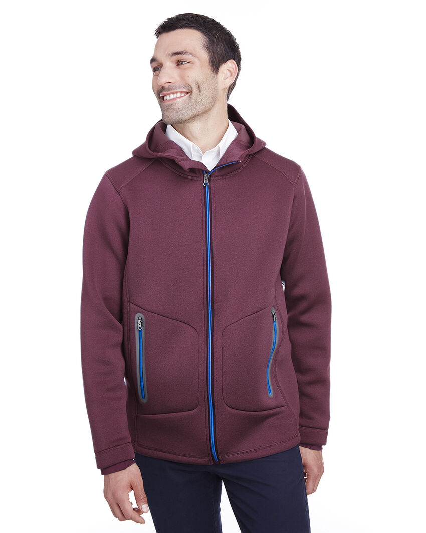 AlphaBroder - Manteau chiné extensible NE707