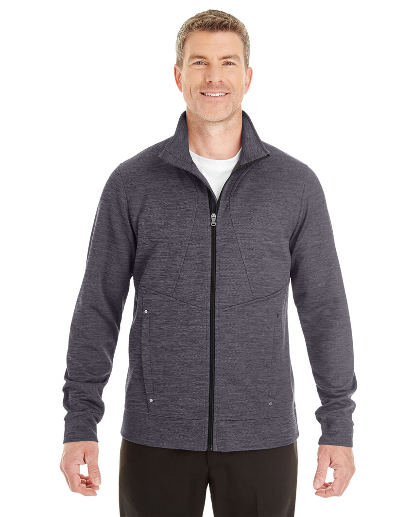 AlphaBroder - Manteau en molleton à motif mélangé NE704 AlphaBroder - Manteau en molleton à motif mélangé NE704