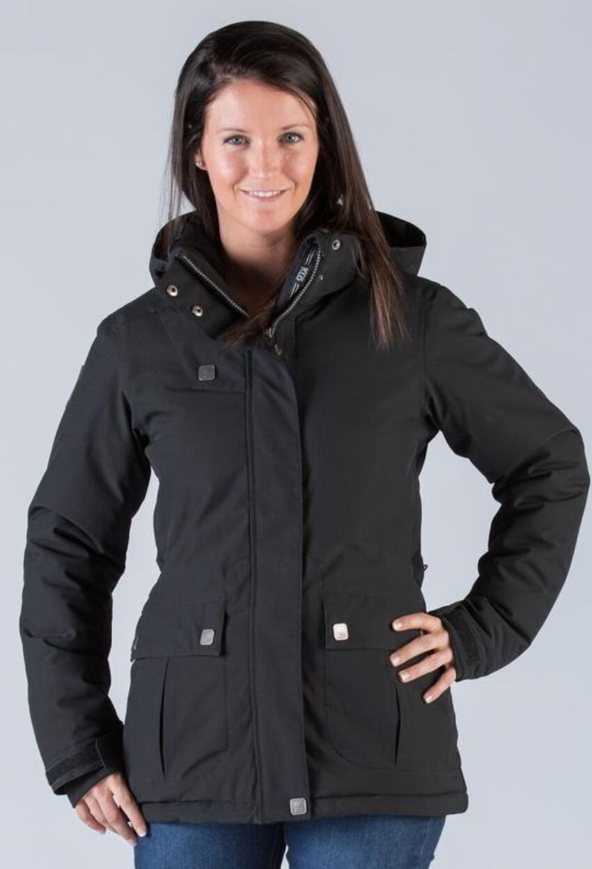 KLO Canada - Manteau isolé DOUCET NOIR KLO Canada - Manteau isolé DOUCET NOIR
