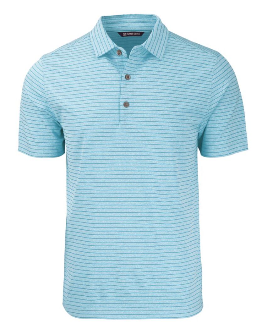 Cutter and Buck - Polo à rayures pour homme éco MCK01303 Cutter and Buck - Polo à rayures pour homme éco MCK01303