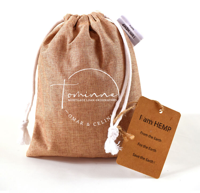 Ecorite - Sac pochette en chanvre B3500