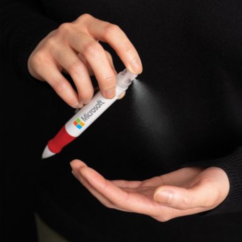 Spector & Co. - Stylo avec vaporisateur désinfectant HW205C Spector & Co. - Stylo avec vaporisateur désinfectant HW205C