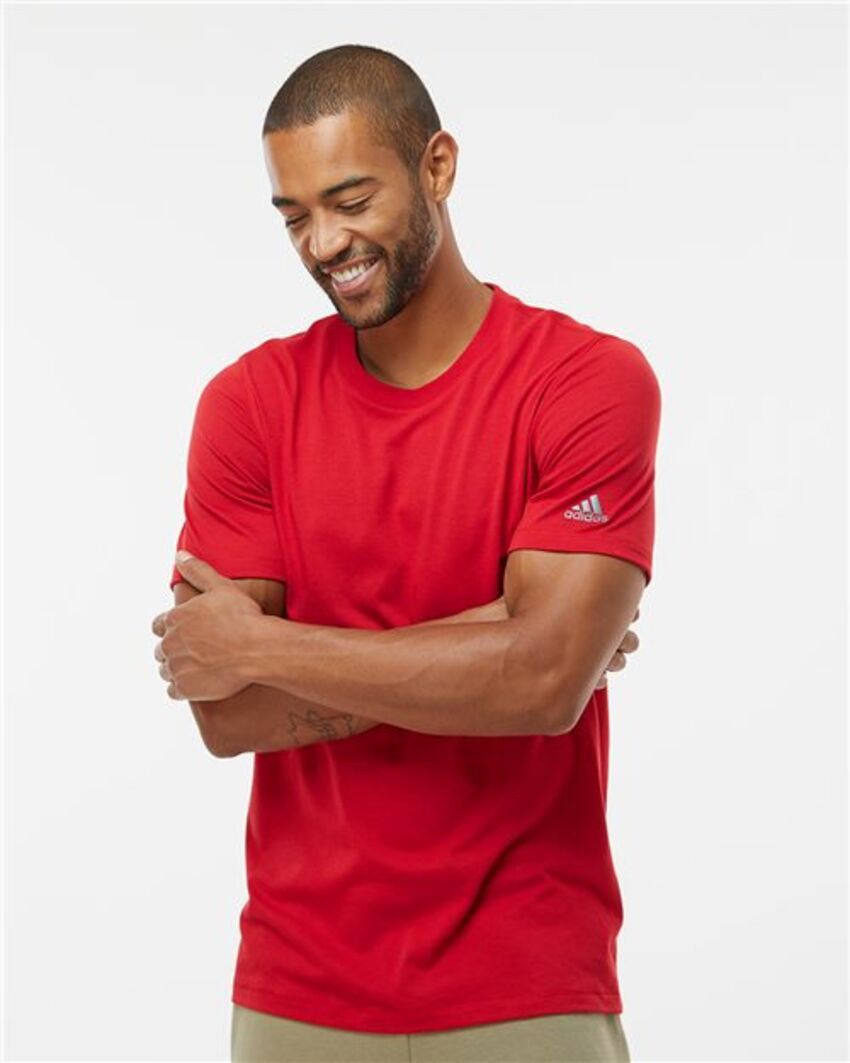S&S Canada - T-shirt classique à col côtelé A556