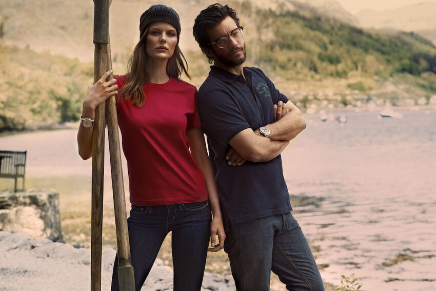 james harvest - T-shirt coupe moderne AMERICAN T LADY