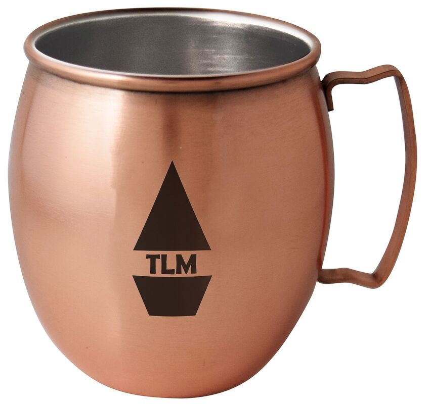 DezineCorp - Tasse 12 oz, fini cuivre M1859COP