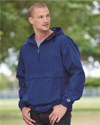 Anorak à glissière 1/4 pour homme