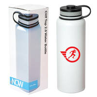Bouteille en acier inox à double paroi (40 OZ)