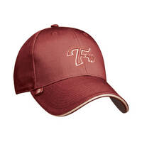 Casquette avec palette de couleur contrastante