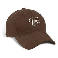 Casquette en sergé de coton brossé épais