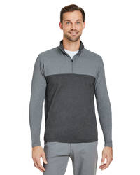 Chandail 2 tons 1/4 zip pour homme