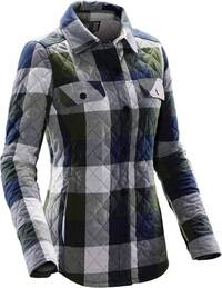 Chemise à carreaux matelassée