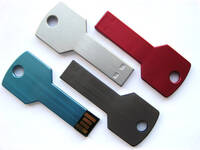 Clé USB en forme de clé, aluminium
