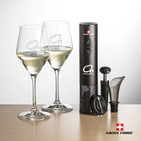 Coffret - 2 verres à vin et ouvre-bouteille