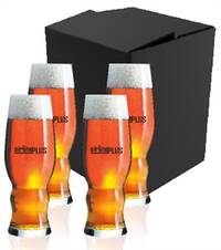 Ensemble de quatre verres à bière 16oz