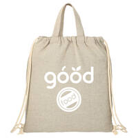 Fourre-tout/sac à dos en coton recyclé