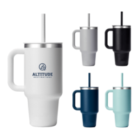 Gobelet de voyage 32 oz avec paille