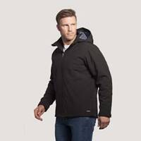 Manteau isoléé avec coquille souple