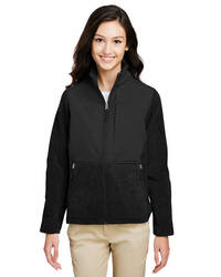 Manteau léger avec section polaire au bas du manteau