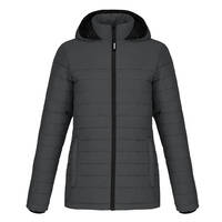 Manteau matelassé chiné