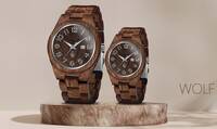 Montre en bois Rustic Tac ‘’fait à la main au Québec’’